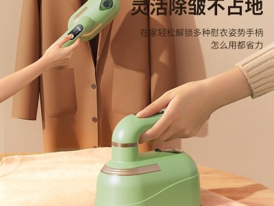 新款跨境手持挂烫机熨家用小型大蒸汽电熨斗迷你便携顺衣服神器图4