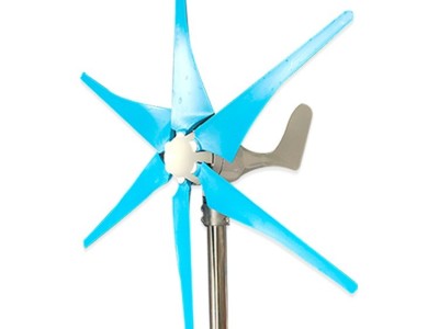 400W微风启动小型风力发电机水平轴风光互补家用同步三相风力发电图3