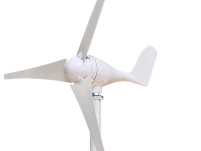 400W微风启动小型风力发电机水平轴风光互补家用同步三相风力发电图5