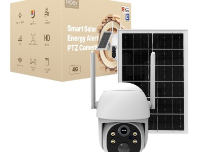 涂鸦智能家居户外4G摄像头红外夜视照明双向通话安防监控球机图5