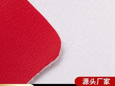 现货彩色0.9mm仿皮纹耐刮哑光PU B1阻燃人造革 淘气堡 软包球池图4