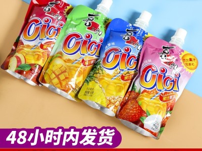 喜之郎果冻150gcici果汁吸吸果冻爽葡萄味芒果柠檬味零食批发现货图2