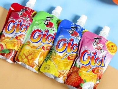 喜之郎果冻150gcici果汁吸吸果冻爽葡萄味芒果柠檬味零食批发现货图4