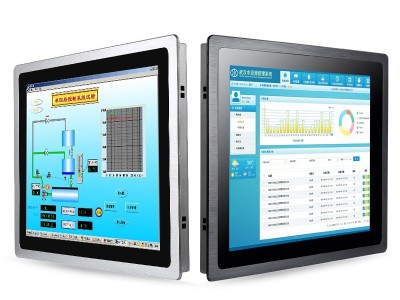 7-10-12-15-23.8寸工业显示器 工控平板电脑嵌入式机柜 触摸显示屏图5