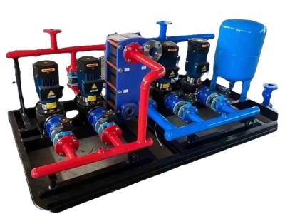 厂供地暖系列智能系统换热机组散热器工业采暖换热站板式 换热机组图5