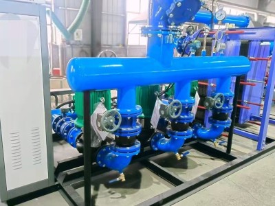 厂供地暖系列智能系统换热机组散热器工业采暖换热站板式 换热机组图4