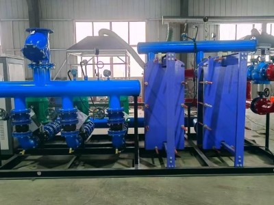 厂供地暖系列智能系统换热机组散热器工业采暖换热站板式 换热机组图3