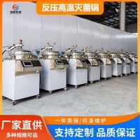 立式反压杀菌锅 真空熟食杀菌设备 商用小型牛肉粽子高压灭菌锅