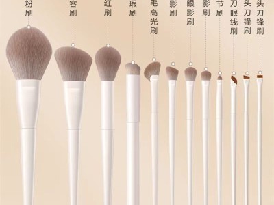 程十安推荐云瓷化妆刷套装眼影刷刀锋刷镰刀眼线刷散粉刷化妆工具图4