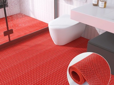 镂空pvc塑料地毯浴室卫生间游泳池厨房耐脏脚垫家用防水防滑地垫图6