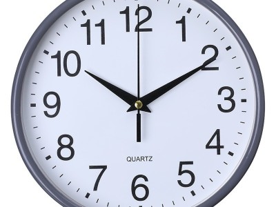 家用客厅挂钟书房圆形卧室装饰壁挂式钟表酒店数字装饰简约时钟图5