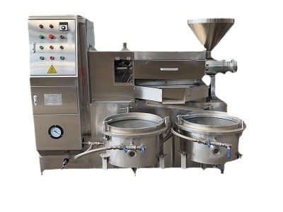 不锈钢小型螺旋榨油机全自动商用榨油机花生菜籽油榨滤一体机图5