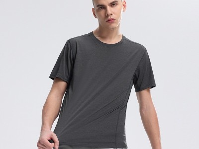 鸟家同款2025专业速干上衣户外运动休闲通勤圆领弹力T恤跑步短袖图3