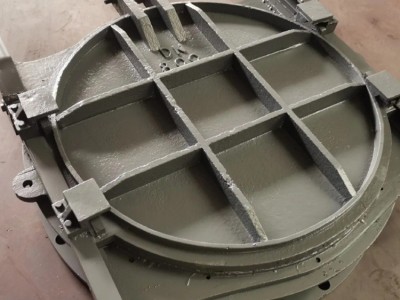 渠道专用铸铁圆形闸门 MZF型铸铁镶铜圆形/方形闸门铸铁闸门图3