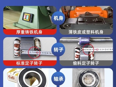 杭州SEWO西湖砂轮机台式小型工业级电动砂轮机工厂直销图4