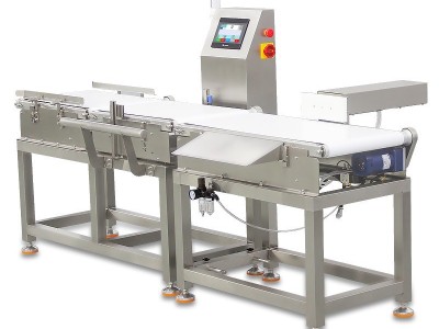 自动检重秤推杆剔除式动态称重机高精度检重称传送带牛肉丸检重称图5