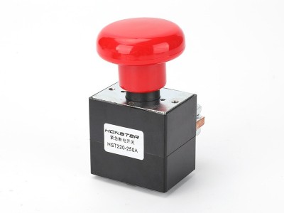 250A直流电动设备 叉车挖机铲车工业机器等紧急电源断电开关图3