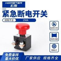 250A直流电动设备 叉车挖机铲车工业机器等紧急电源断电开关