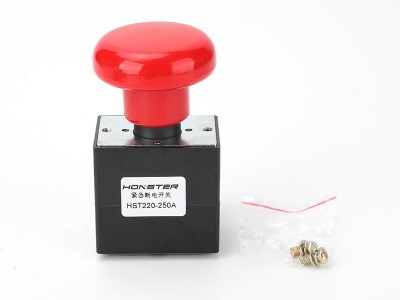 250A直流电动设备 叉车挖机铲车工业机器等紧急电源断电开关图2