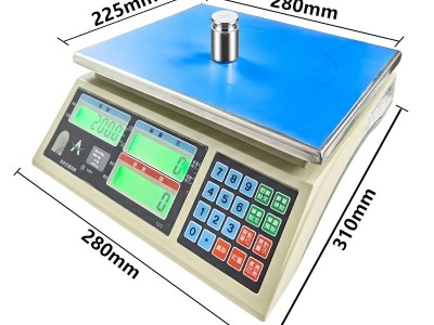 高精度电子秤3kg计数称精密克称工业磅车间台秤计重电子称30公斤图4